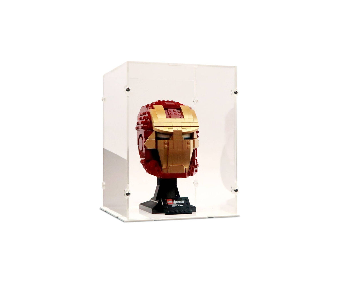 Iron Man Helmet Display Case for LEGO 76165