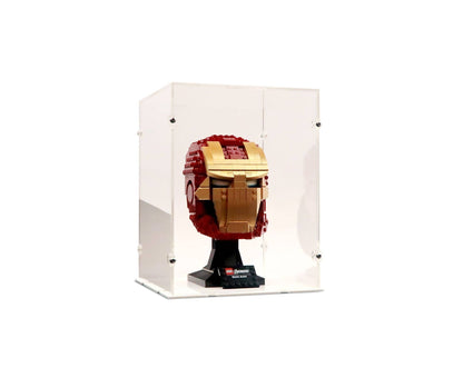 Iron Man Helmet Display Case for LEGO 76165