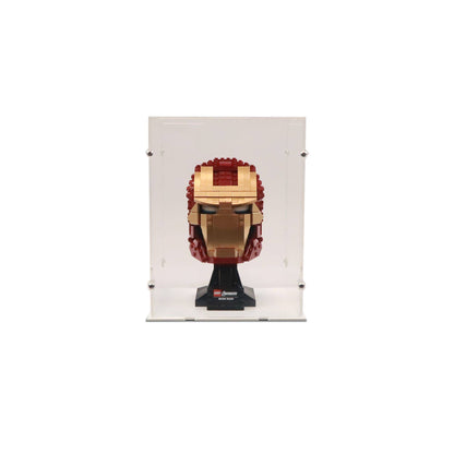 Iron Man Helmet Display Case for LEGO 76165