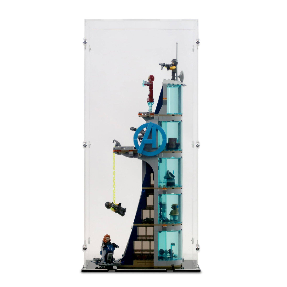 Avengers Tower Battle Display Case for LEGO 76166