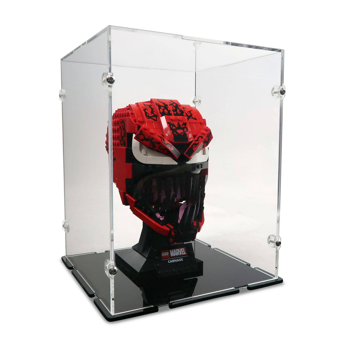 Carnage Helmet Display Case for LEGO 76199