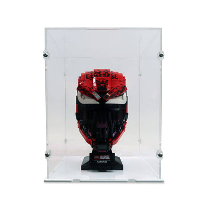 Carnage Helmet Display Case for LEGO 76199
