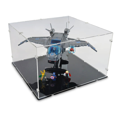 The Avengers Quinjet Display Case for LEGO 76248