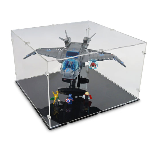 The Avengers Quinjet Display Case for LEGO 76248