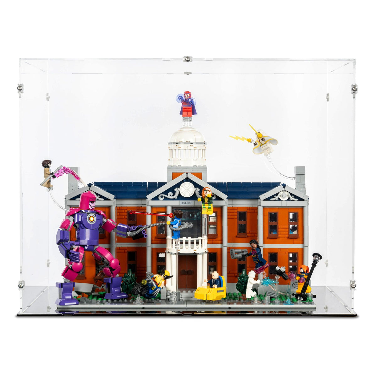 X-Men: The X-Mansion Display Case for LEGO 76294