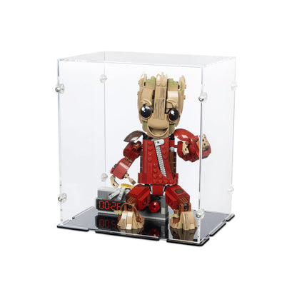 Ravager Jumpsuit Groot Display Case for LEGO 76341