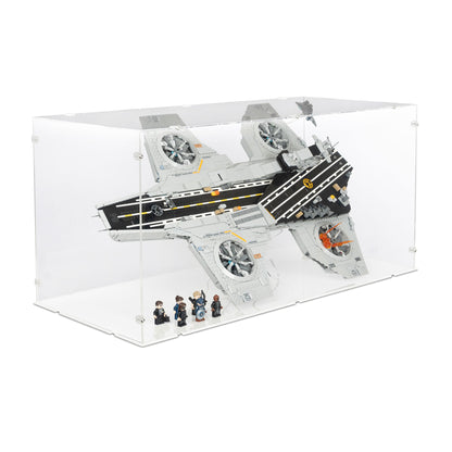 S.H.I.E.L.D. Helicarrier Display Case & Stand for LEGO 76354