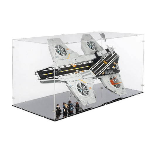 S.H.I.E.L.D. Helicarrier Display Case & Stand for LEGO 76354
