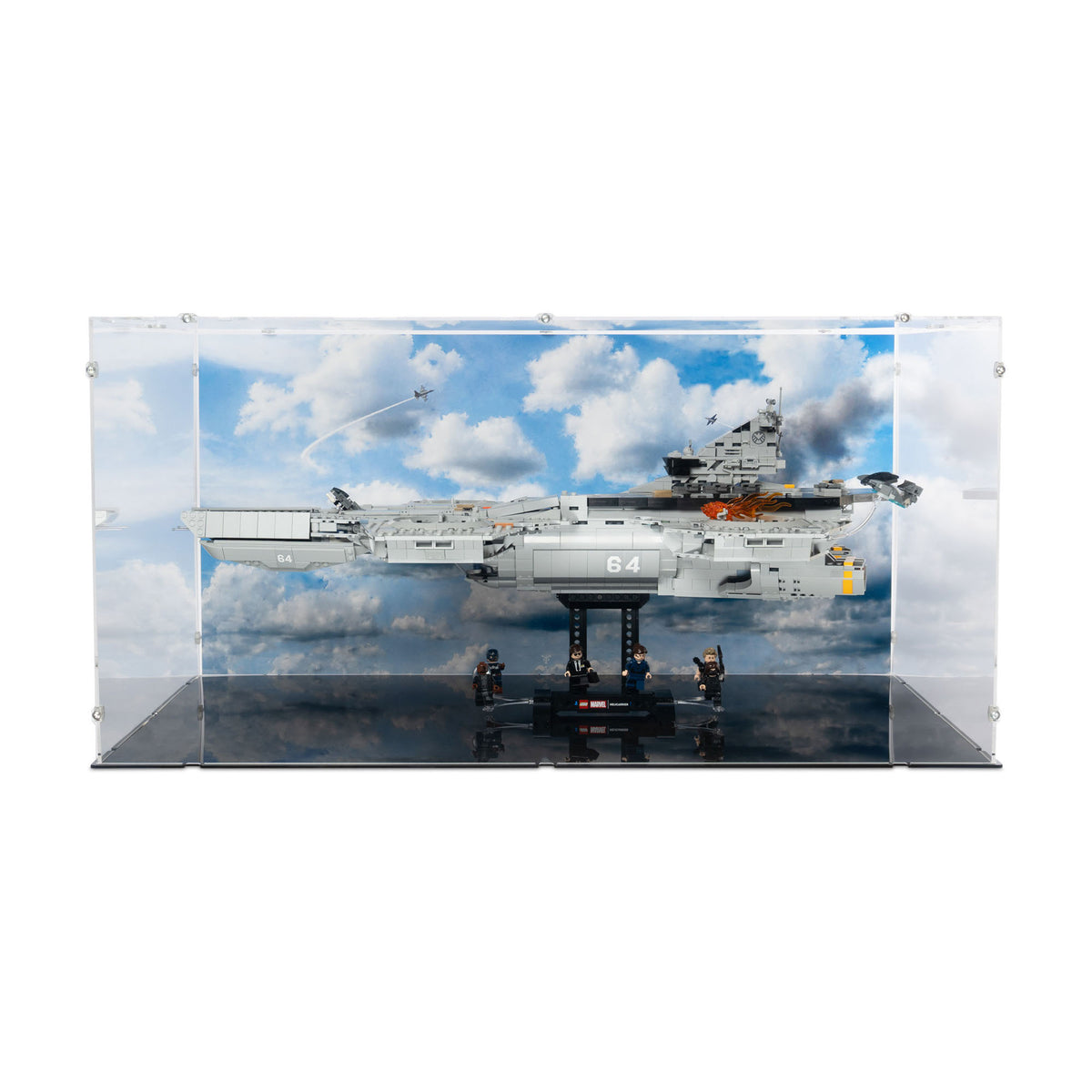 S.H.I.E.L.D. Helicarrier XL Display Case for LEGO 76354