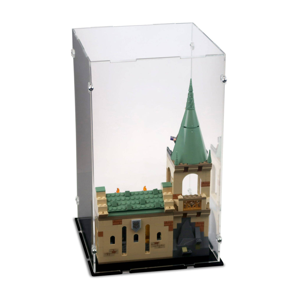 Hogwarts Fluffy Encounter Display Case for LEGO 76387