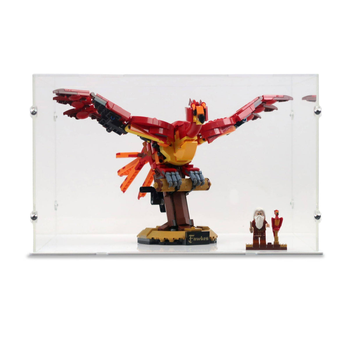 Fawkes, Dumbledore’s Phoenix Display Case for LEGO 76394