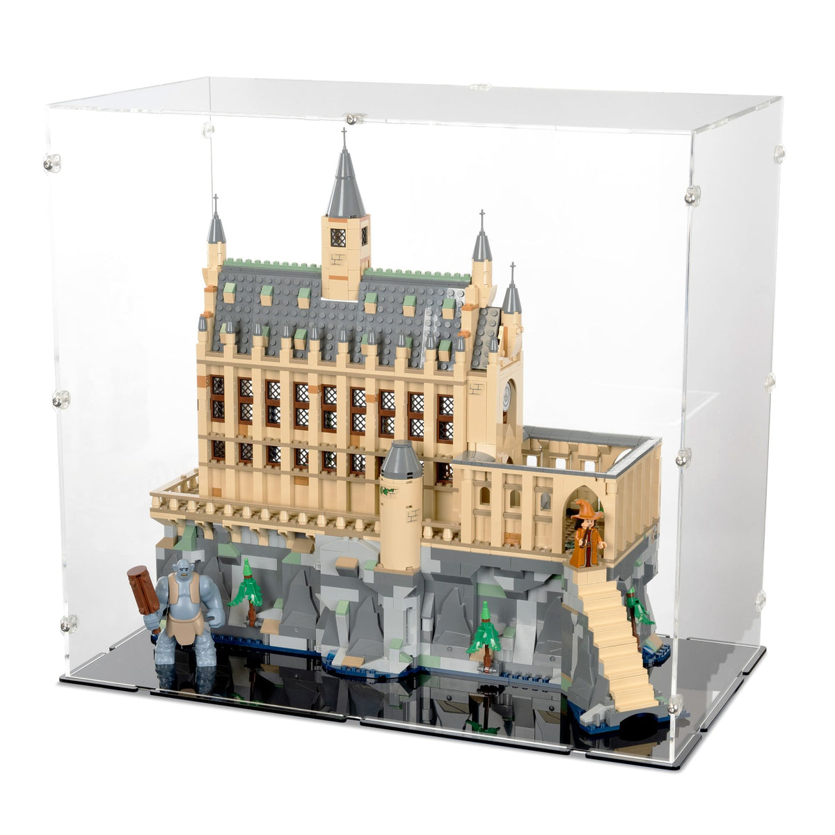 Hogwarts Castle: The Great Hall Display Case for LEGO 76435