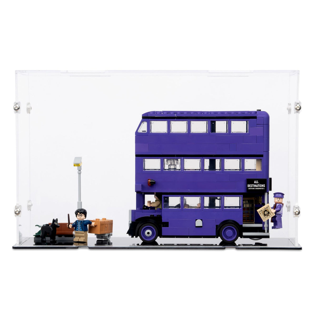 Knight Bus Adventure Display Case for LEGO 76446