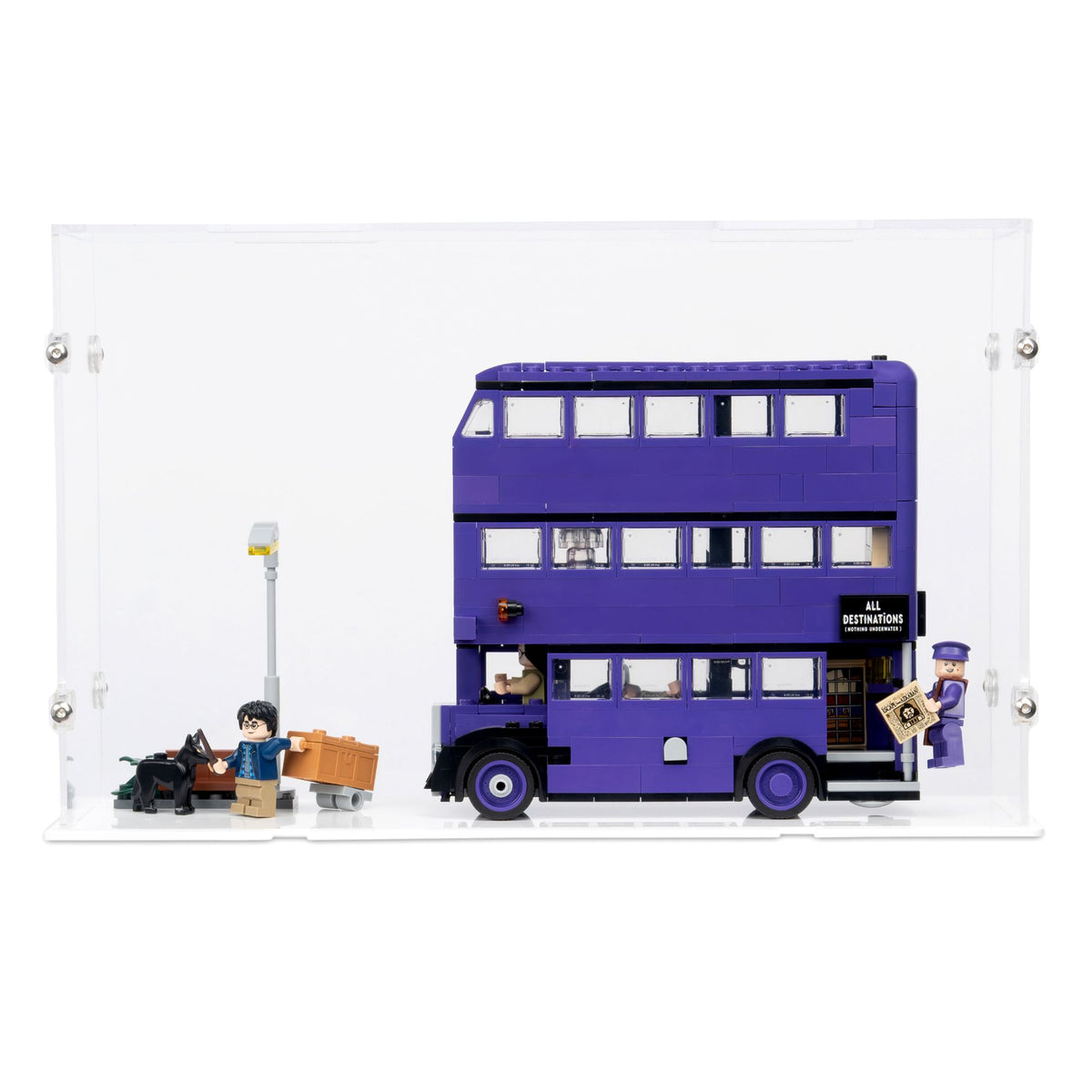 Knight Bus Adventure Display Case for LEGO 76446