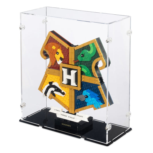 Hogwarts House Crest Display Case for LEGO 76462