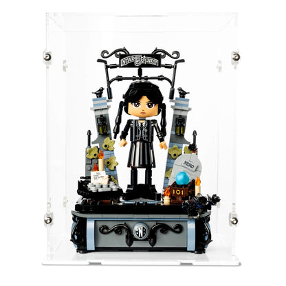 Wednesday Addams Figure Display Case for LEGO 76780