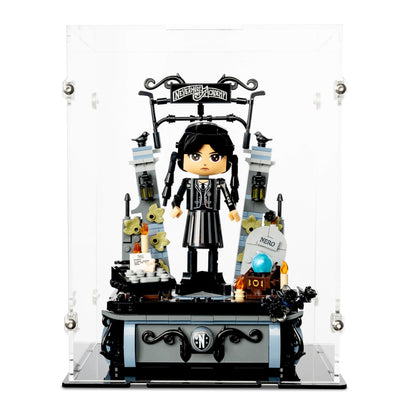 Wednesday Addams Figure Display Case for LEGO 76780