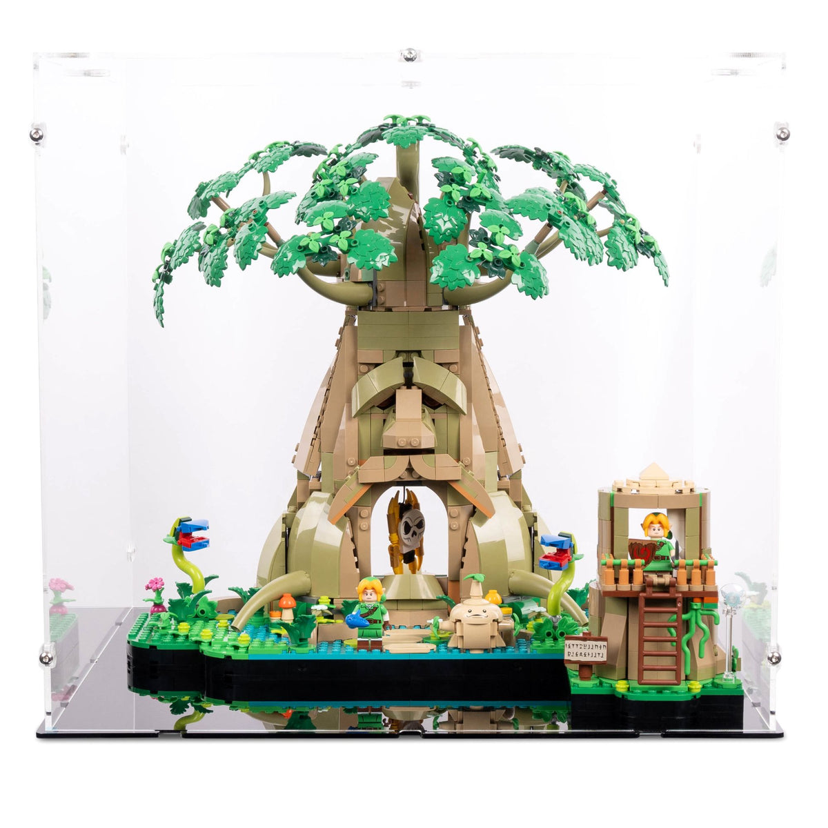 Great Deku Tree Ocarina of Time Display Case for LEGO 77092