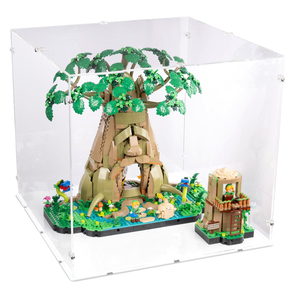 Great Deku Tree Ocarina of Time Display Case for LEGO 77092