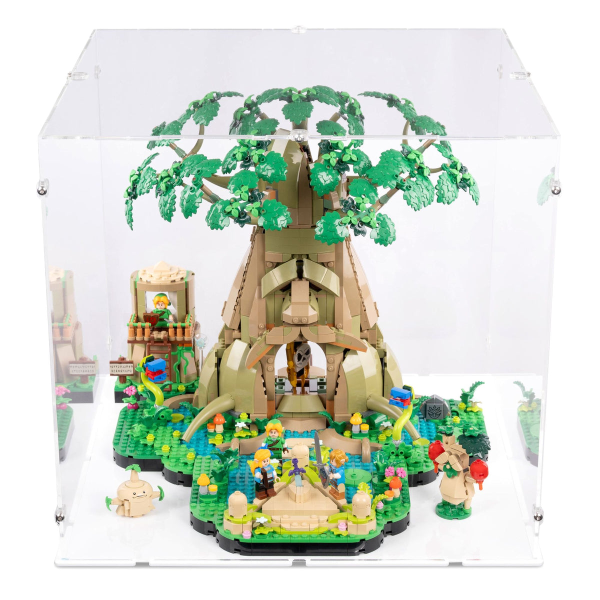 Great Deku Tree Ocarina of Time Display Case for LEGO 77092