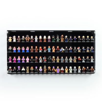 80 LEGO Minifigures Wall Display Case
