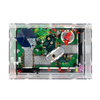 Spring Lantern Festival Display Case for LEGO 80107
