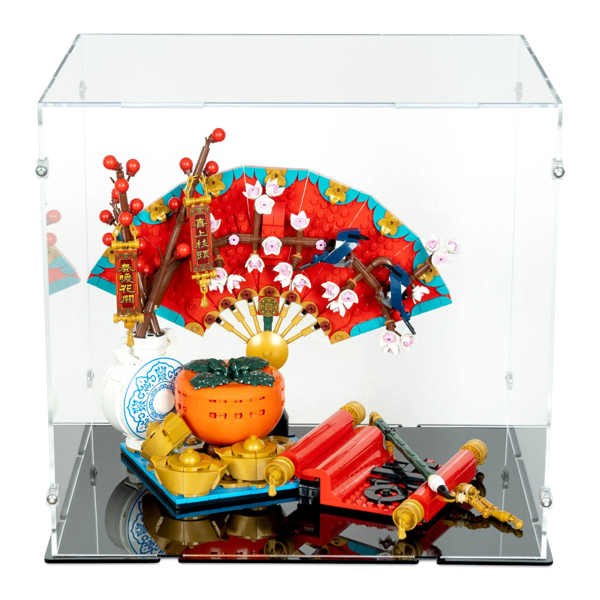 Chinese New Year Good Fortune Display Case for LEGO 80117