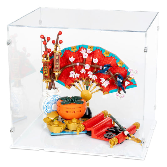 Chinese New Year Good Fortune Display Case for LEGO 80117