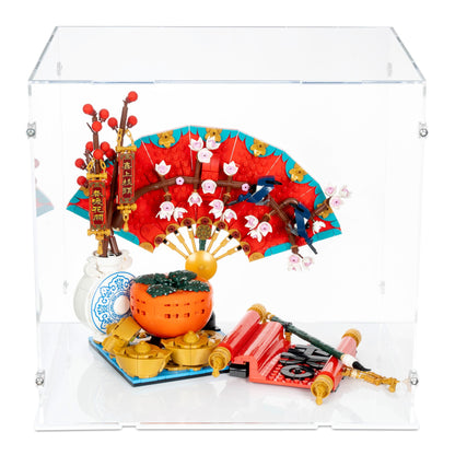 Chinese New Year Good Fortune Display Case for LEGO 80117