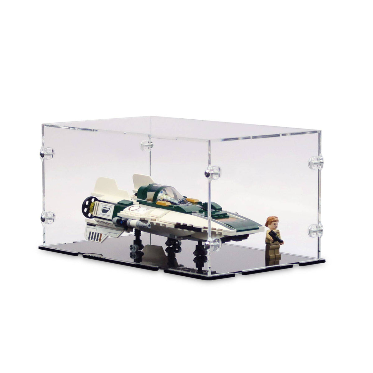 Resistance A-Wing Starfighter Display Case for LEGO 75248