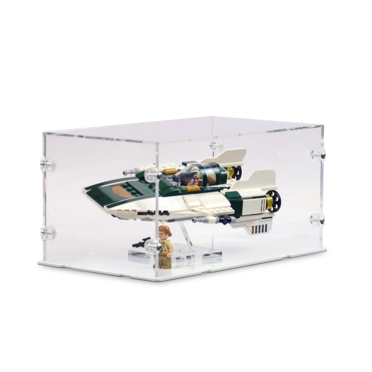 Resistance A-Wing Starfighter Display Case for LEGO 75248