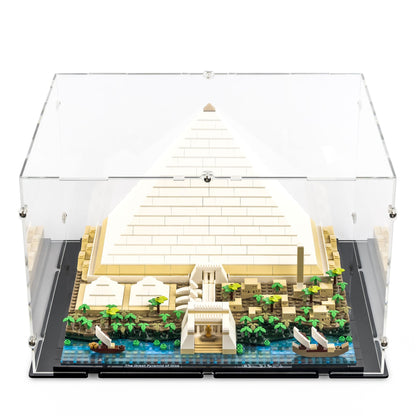 Great Pyramid of Giza Display Case for LEGO 21058