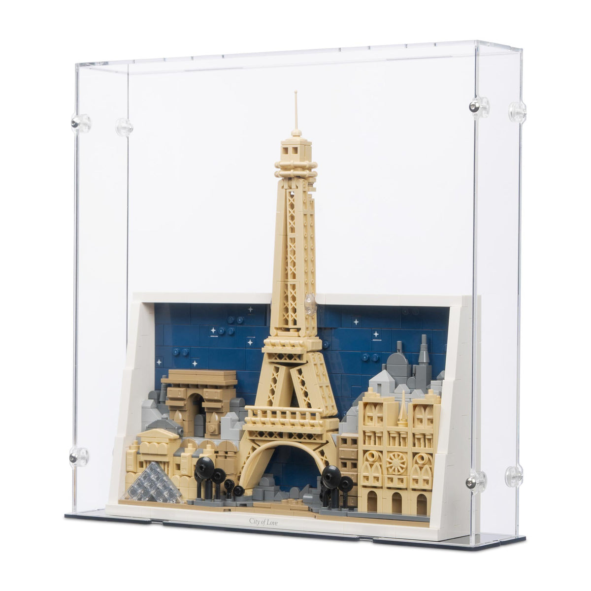 Paris City of Love Display Case for LEGO 21064