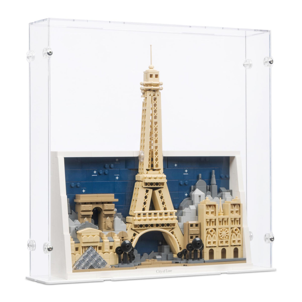 Paris City of Love Display Case for LEGO 21064