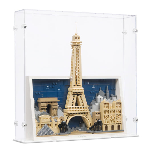Paris City of Love Display Case for LEGO 21064