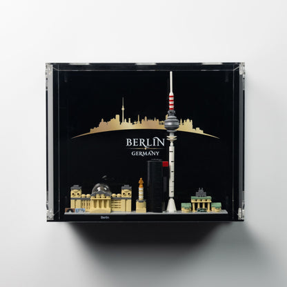 21027 Berlin Wall Mounted Display Case