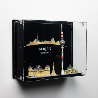 21027 Berlin Wall Mounted Display Case