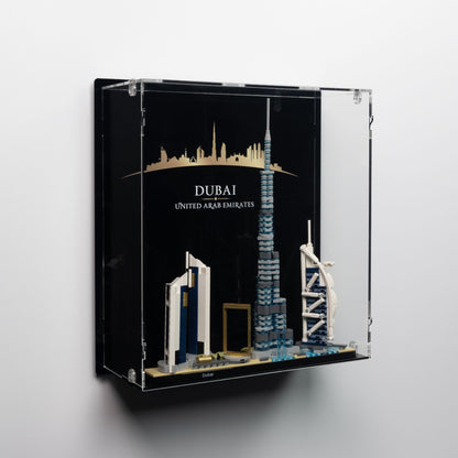 21052 Dubai Wall Mounted Display Case