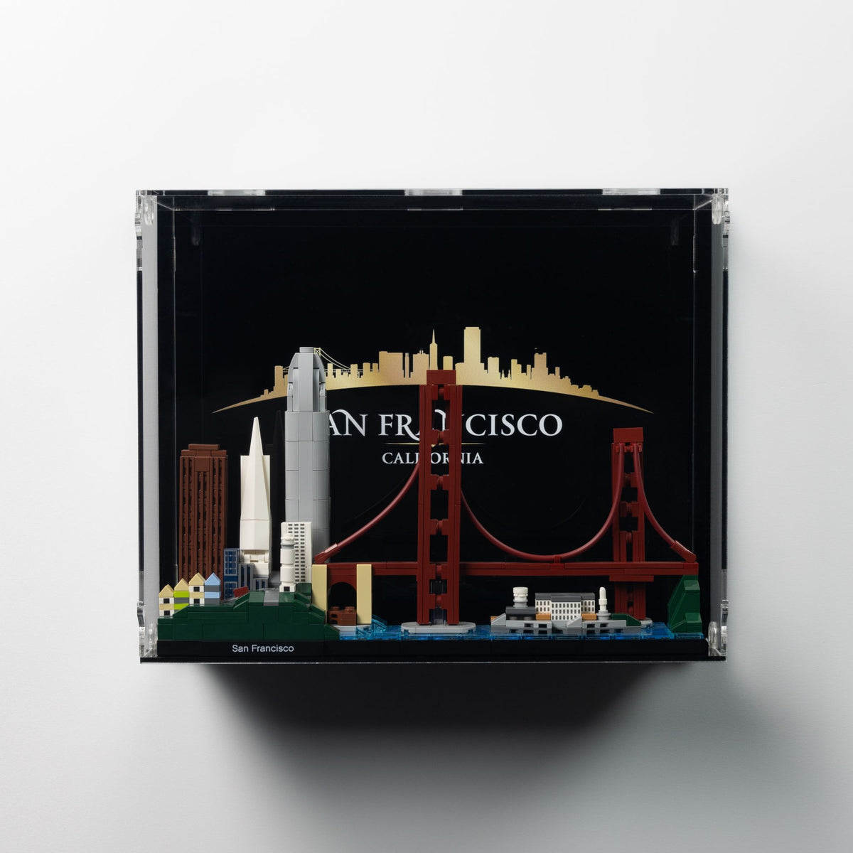 21043 San Francisco Wall Mounted Display Case