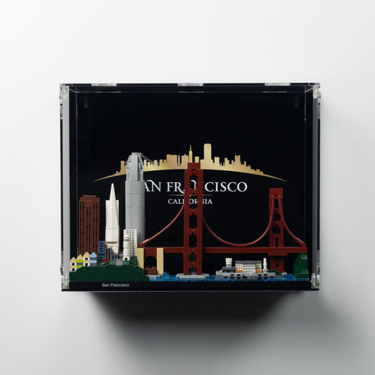 21043 San Francisco Wall Mounted Display Case