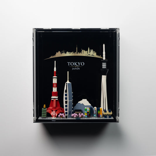 21051 Tokyo Wall Mounted Display Case