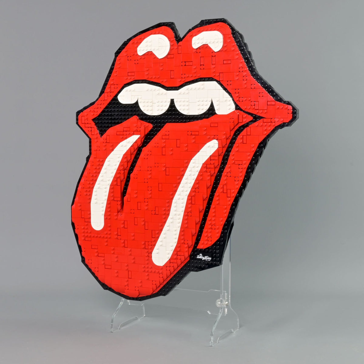 The Rolling Stones Display Stand for LEGO 31206