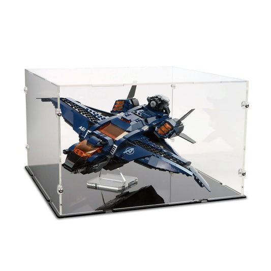 Avengers Ultimate Quinjet Display Case & Stand for LEGO 76126