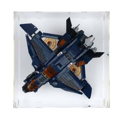 Avengers Ultimate Quinjet Display Case & Stand for LEGO 76126