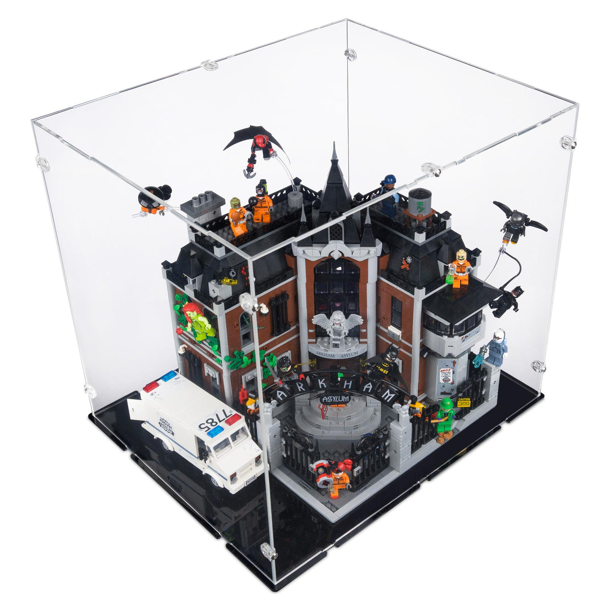 Batman Arkham Asylum Display Case for LEGO 76300