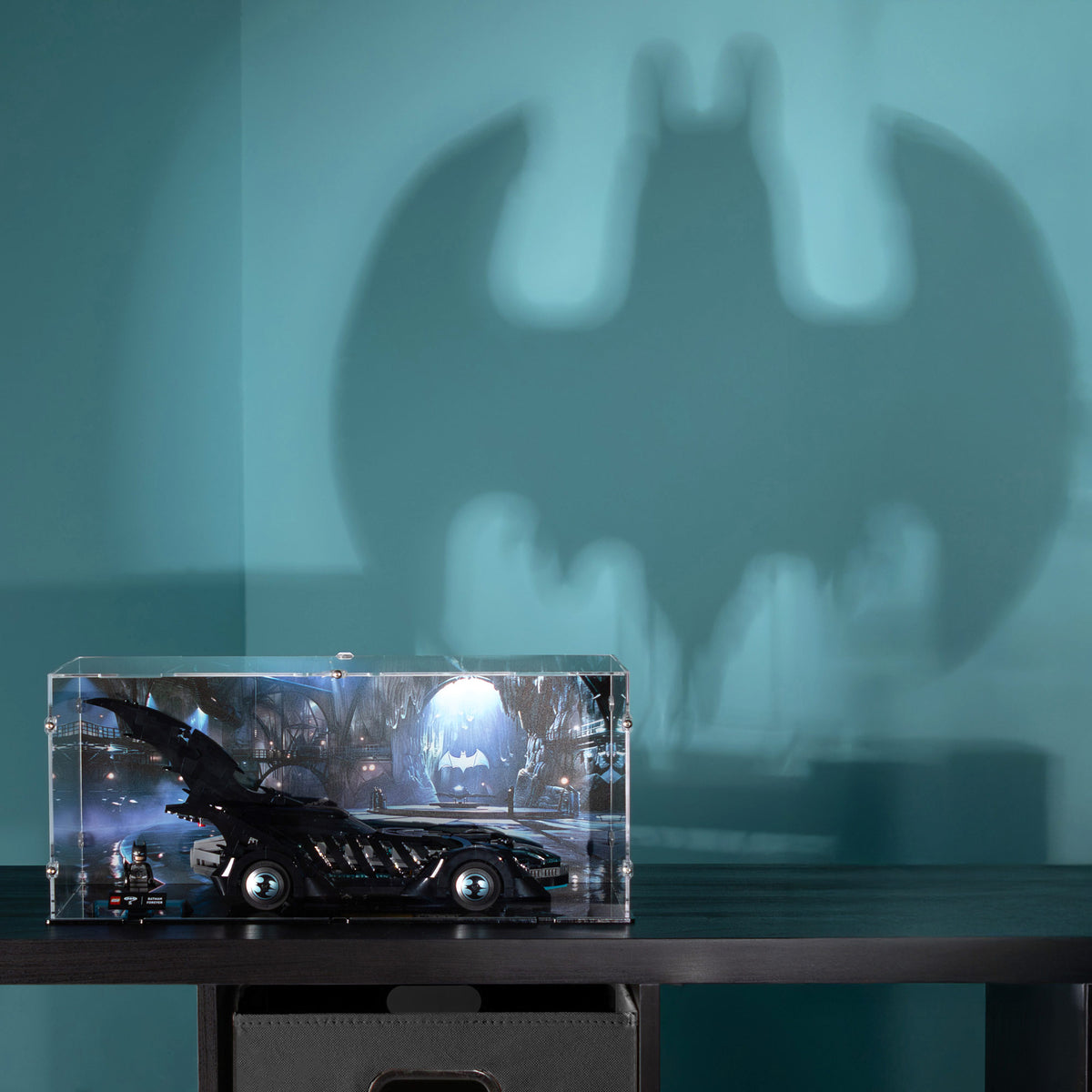 Batman Forever Batmobile Display Case for LEGO 76304