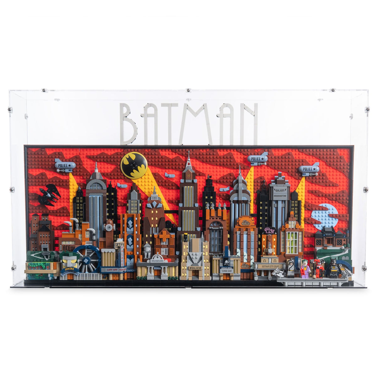 Batman: The Animated Series Gotham City Display Case for LEGO 76271