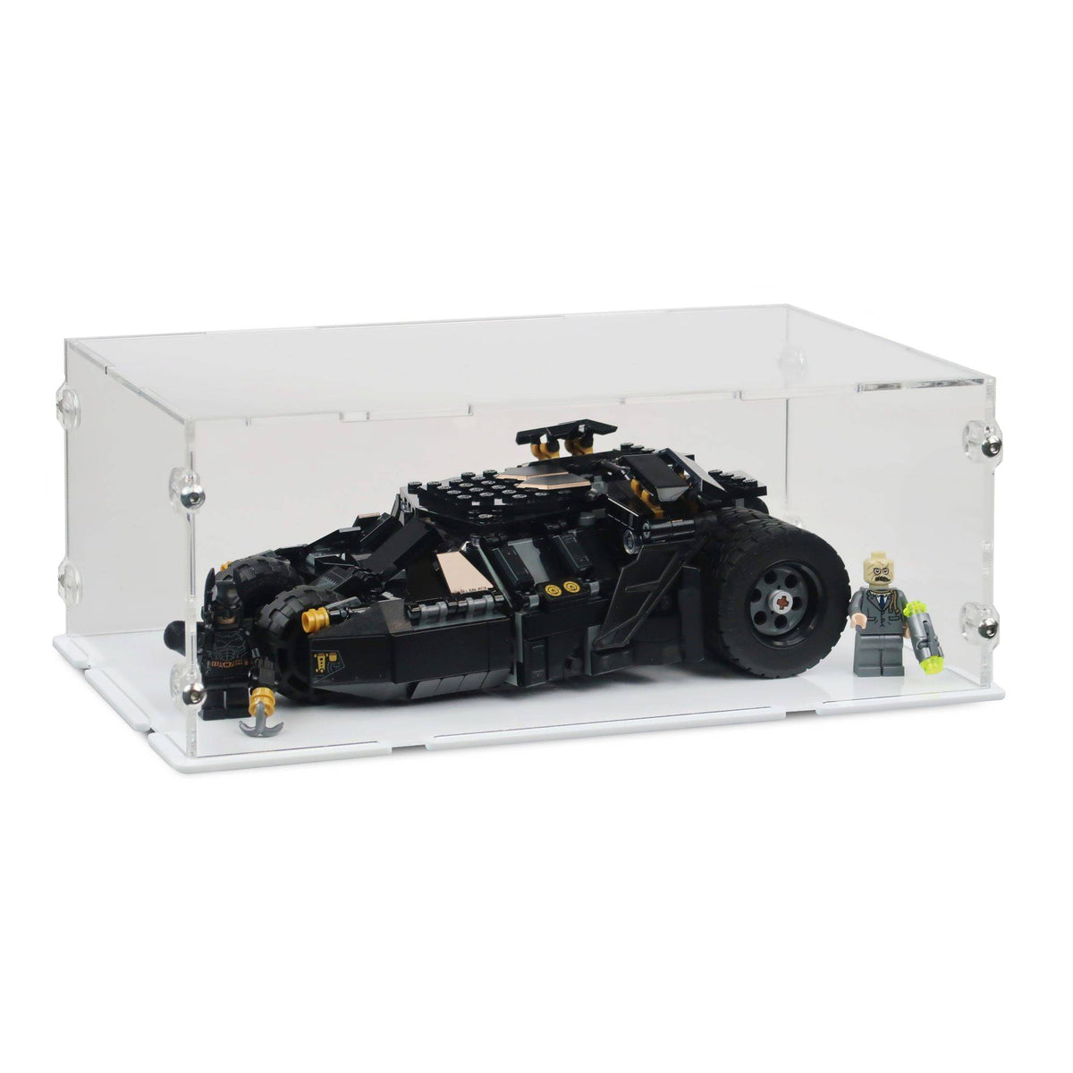Batmobile Tumbler Scarecrow Showdown Display Case for LEGO 76239