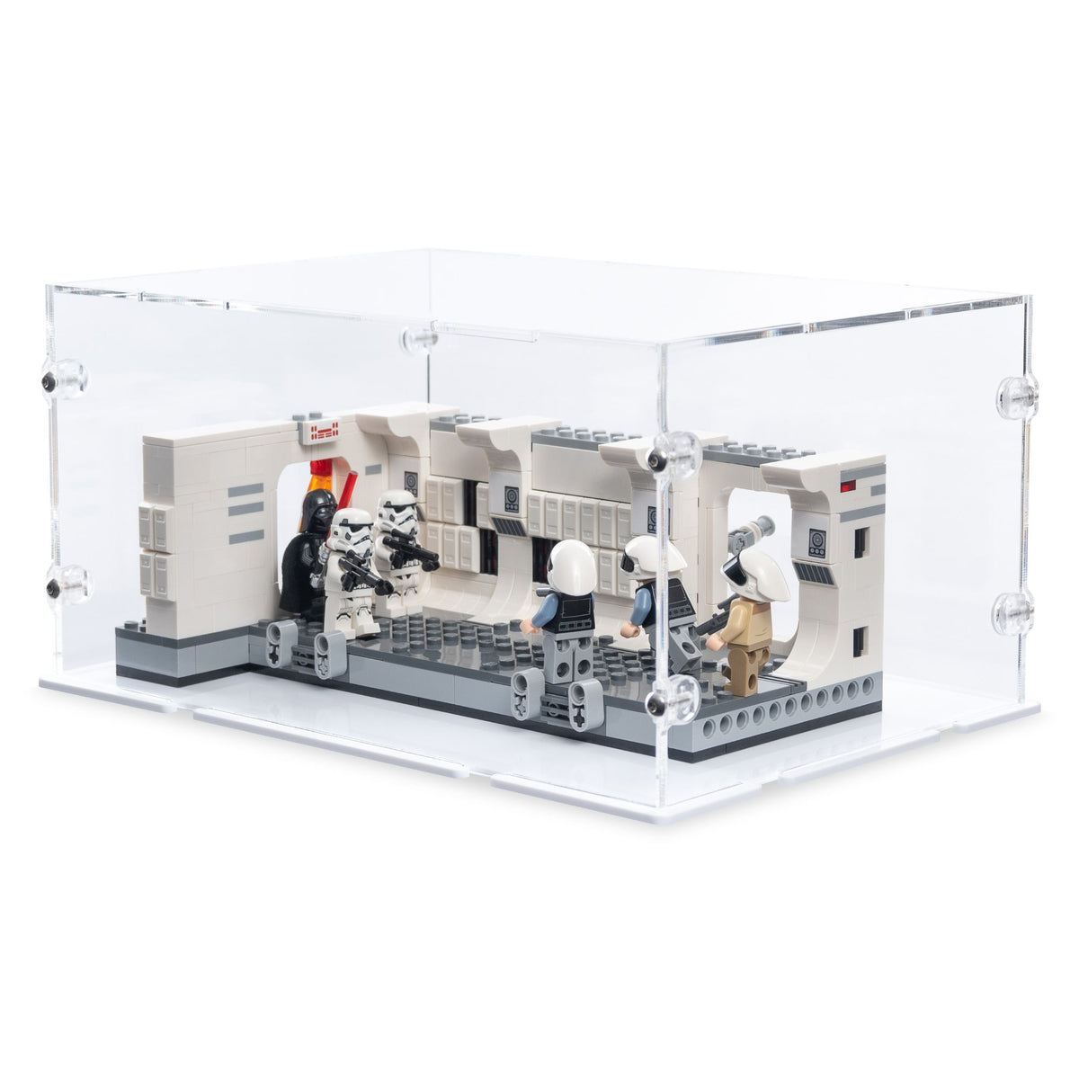 Boarding the Tantive IV Display Case for LEGO 75387