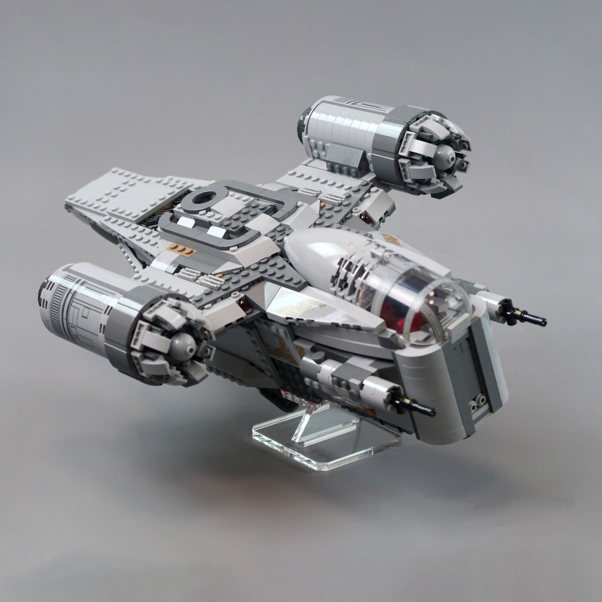 4cm Angled Display Stand for LEGO Models